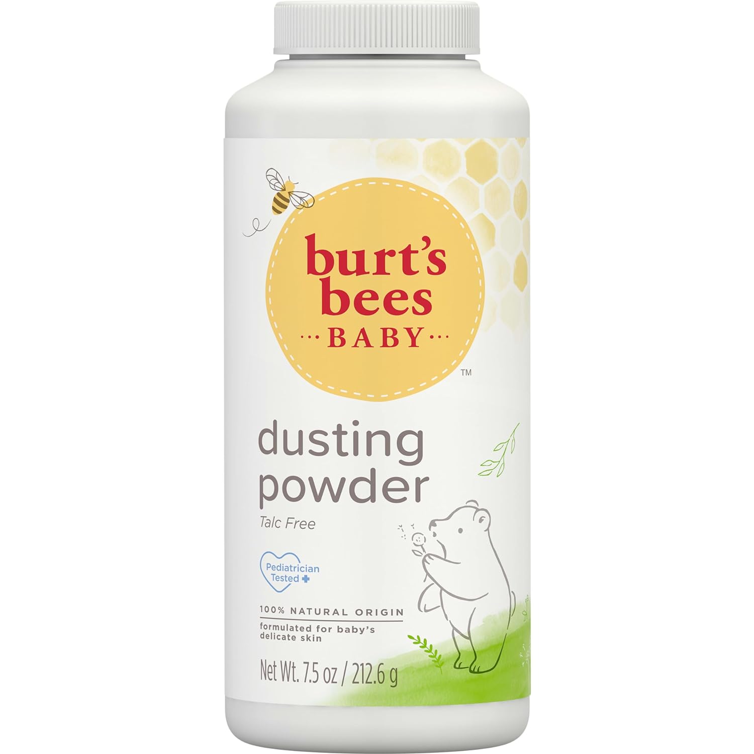 Burt's Bees Baby 100% Natural Dusting Talc-Free Baby Powder, 7.5 Oz