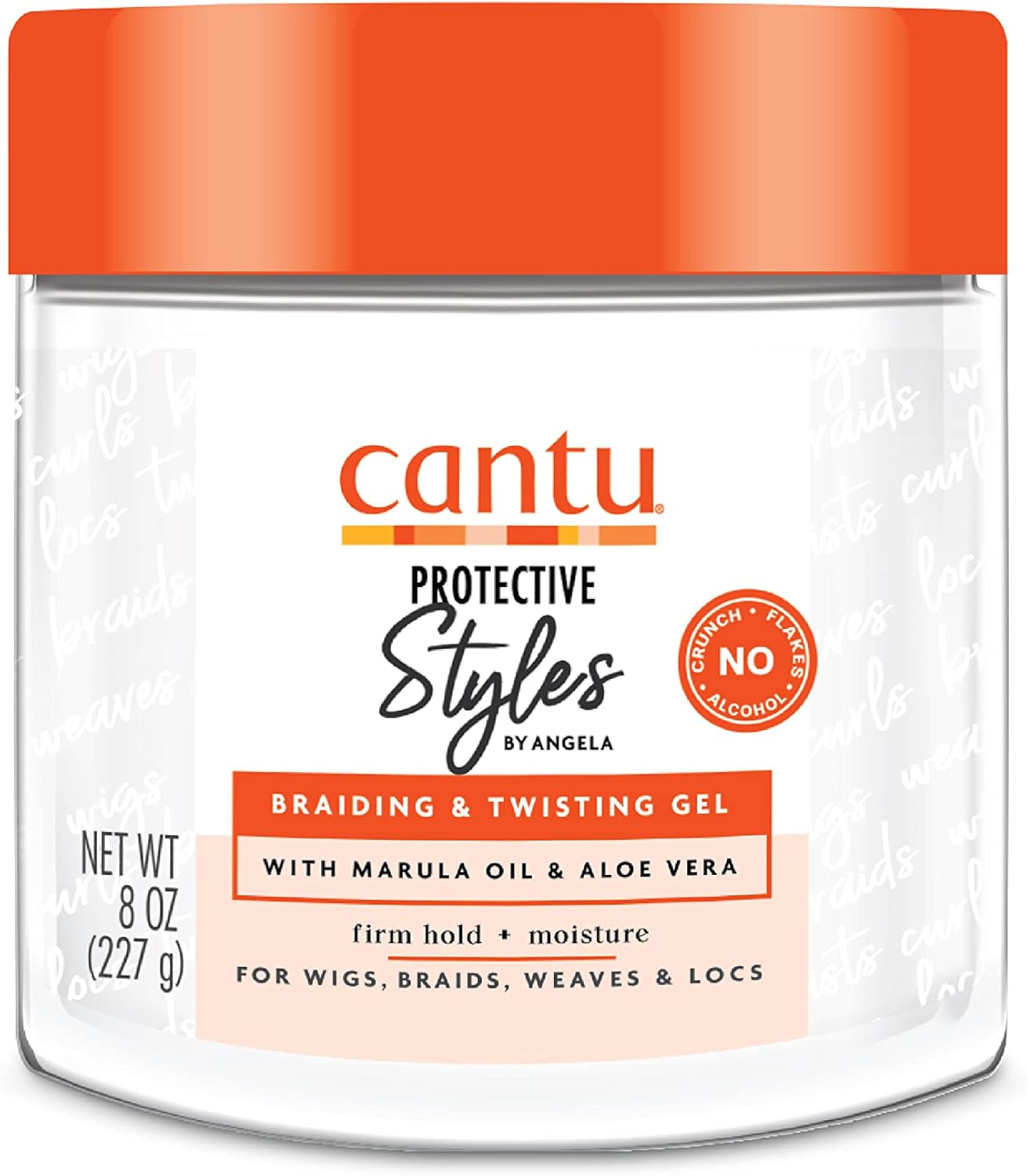 Cantu Protective Styles Braiding & Twisting Gel 227G