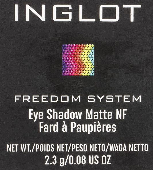 Inglot Freedom System Eye Shadow Matte Nf - Eye Shadow With A Matte Finish | Professional Formulation And Long-Lasting Effect | Ideal For Everyday And Evening Make-Up | 3 G | 335
