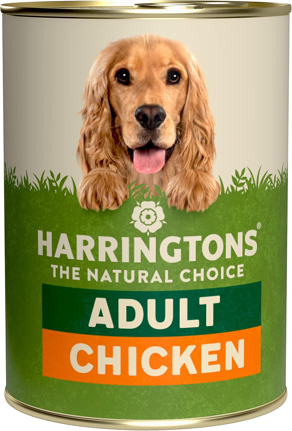 Harringtons Complete Wet Can Grain Free Hypoallergenic Adult Dog Food Chicken & Veg 6X400G - Made With All Natural IngredientsHarrcanc-400