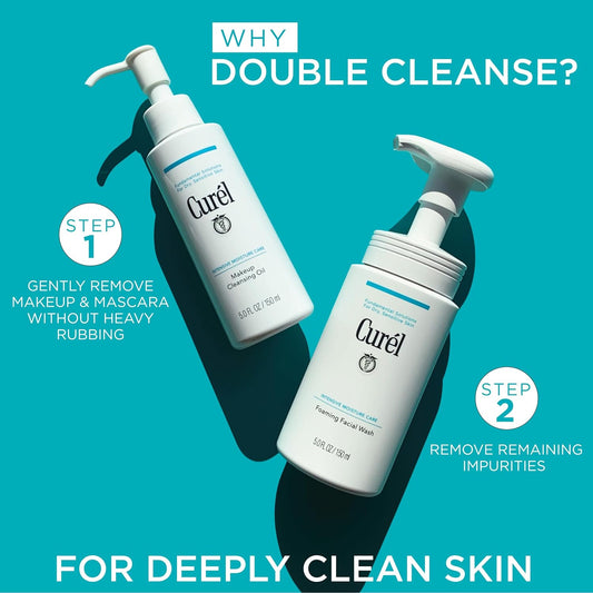 Curel Makeup Cleansing Oil and Face Wash