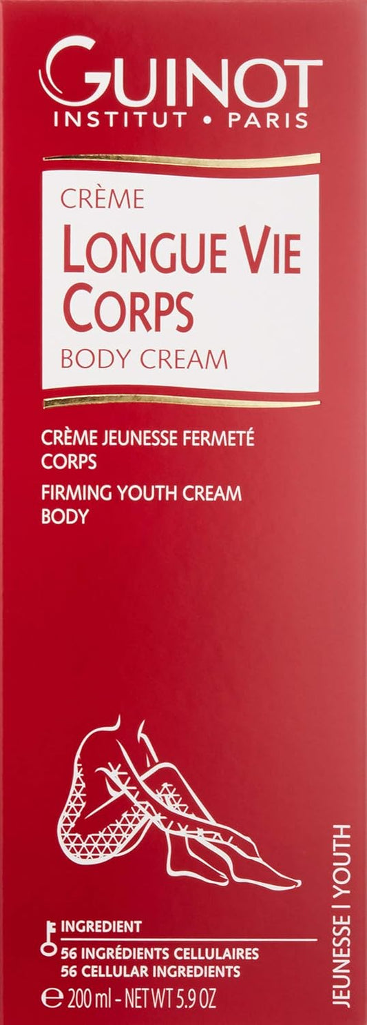 Guinot Longue Vie Corps Body Cream, 5.9 Oz