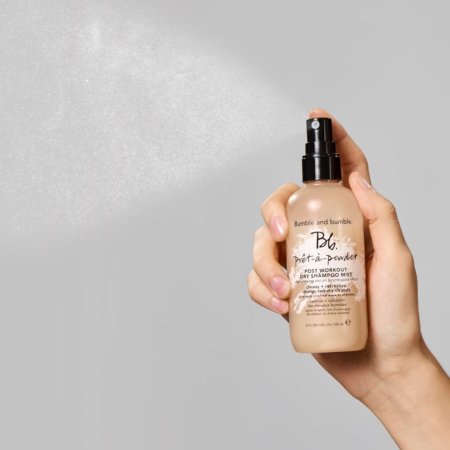 Bumble and bumble. Prêt-à-powder Post Workout Non-Aerosol Dry Shampoo Mist, 4 fl. oz. : Beauty & Personal Care