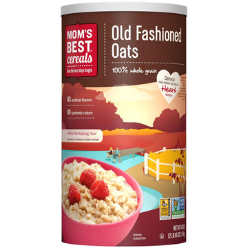 Mom's Best Old Fashioned Oats, 42 OZ Canister