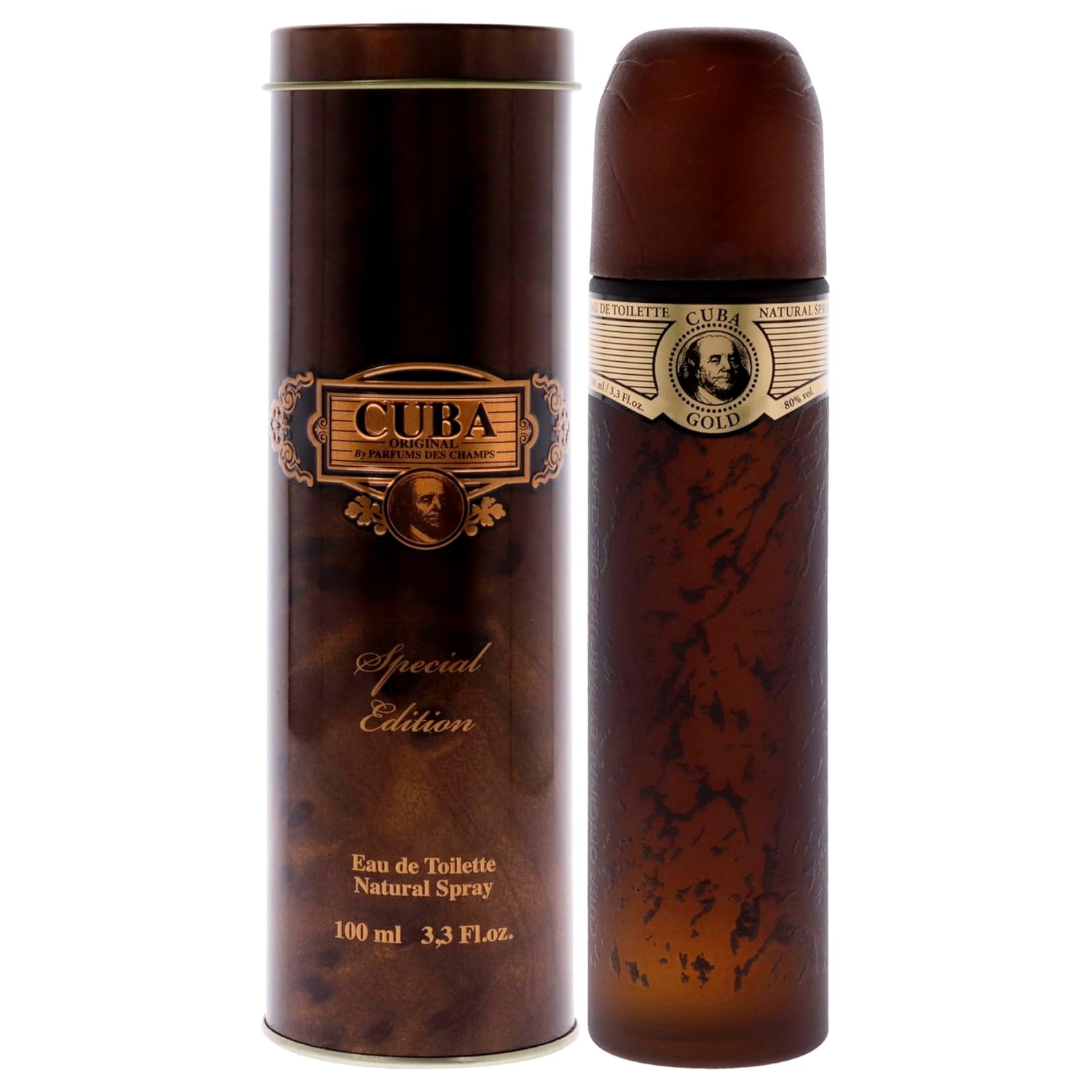Cuba Gold Sprecial Edition Eau De Toilette Spray For Men 3.4 Ounce : Eau De Toilettes : Beauty & Personal Care