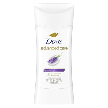 Dove Advanced Care Antiperspirant Deodorant Stick Lavender Fresh For Helping Your Skin Barrier Repair After Shaving 72 Hour Odor Control And All Day Sweat Protection For Soft Underarms 2.6 Oz