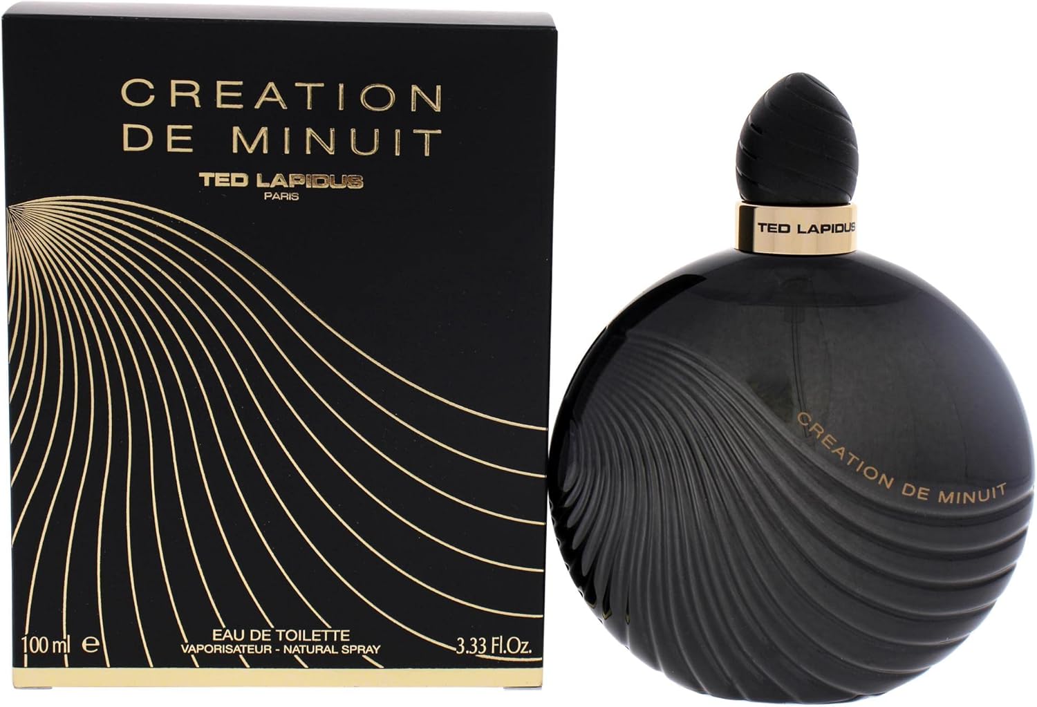 Creation De Minuit By Ted Lapidus For Women - 3.33 Oz Edt Spray