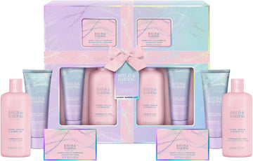 Baylis & Harding Jojoba, Vanilla & Almond Oil Body Scrub & Butter Discovery Gift Set - Vegan Friendly (Pack Of 1)