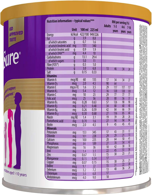 Paediasure Shake – Vanilla Flavour – 400G – Balanced Nutritional Supplement Drink – Multivitamin For Kids – With Protein, Carbohydrates & Minerals – Supports Growth & Development – Vegetarian