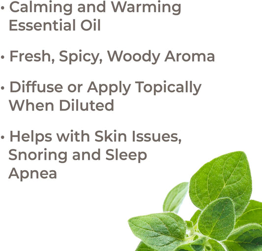 Plant Therapy Marjoram Sweet Essential Oil | 100% Pure, Undiluted, Natural Aromatherapy, Therapeutic Grade | 10 Milliliter (1/3 Ounce)
