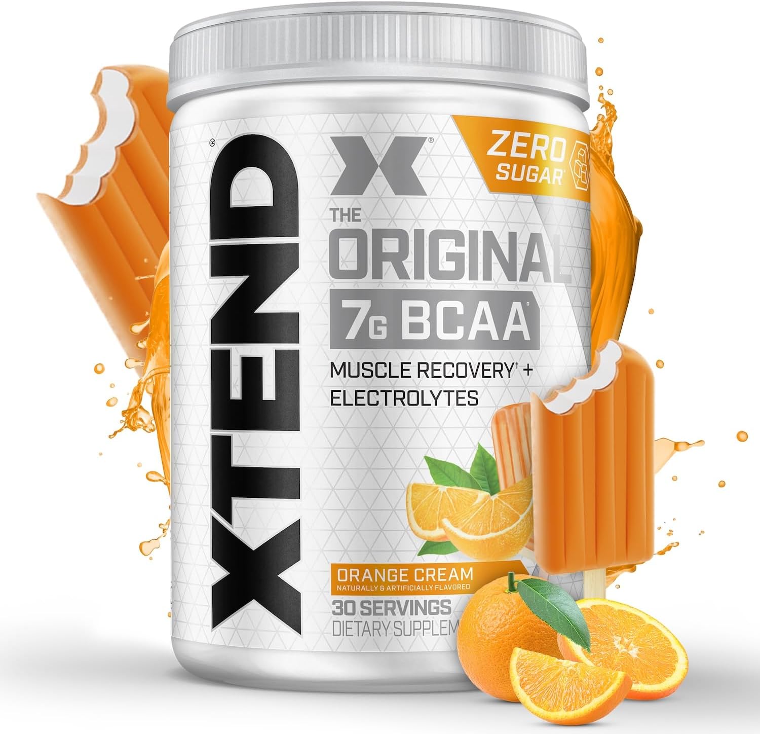 Xtend Original Bcaa Powder 7G Bcaa And 2.5G L-Glutamine, Sugar Free Post Workout Muscle Recovery Drink With Amino Acids For Men & Women, 30 Servings