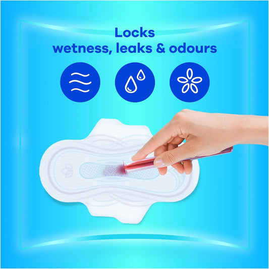 Always Ultra Sanitary Towels, Size 1, Normal, Light Flow, 120 Pads With Wings (30 x 4 Packs) SAVING PACK, Thin And Discreet, Locks Wetness Leaks & Odours, Thin And Discreet