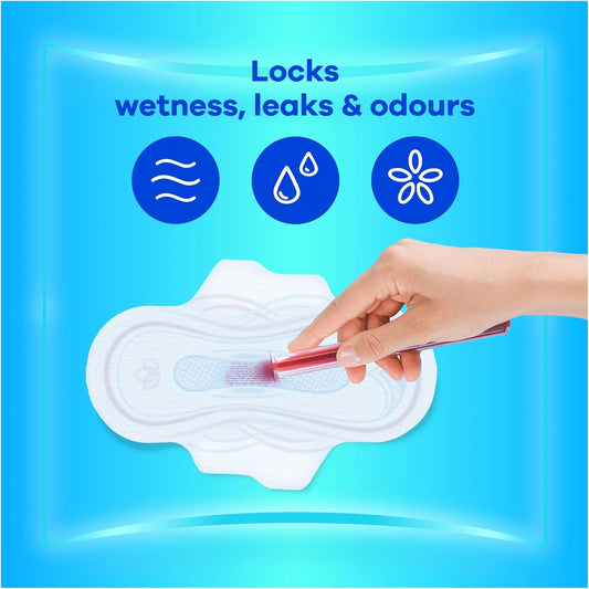 Always Ultra Sanitary Towels/Pads With Wings, Normal Size 1, Ultra Thin, 128 Towels (32 X 4 Packs), Super Saving Box, Odour Neutraliser, Super Absorbent Core