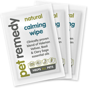 Pet Remedy Calming Wipe Sachets, 100-Count