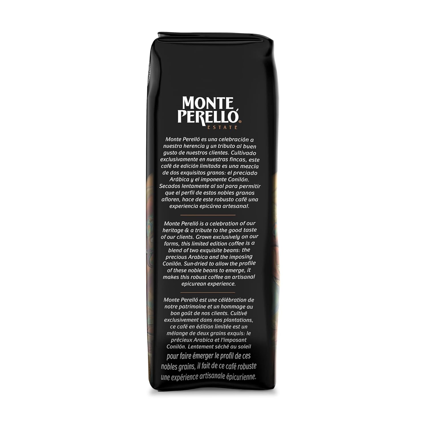 Monte Perelló, 16 oz Bag (1 LB/ 453.6 g), Whole Bean Coffee, Medium Roast - Product from the Dominican Republic (Pack of 2) : Grocery & Gourmet Food