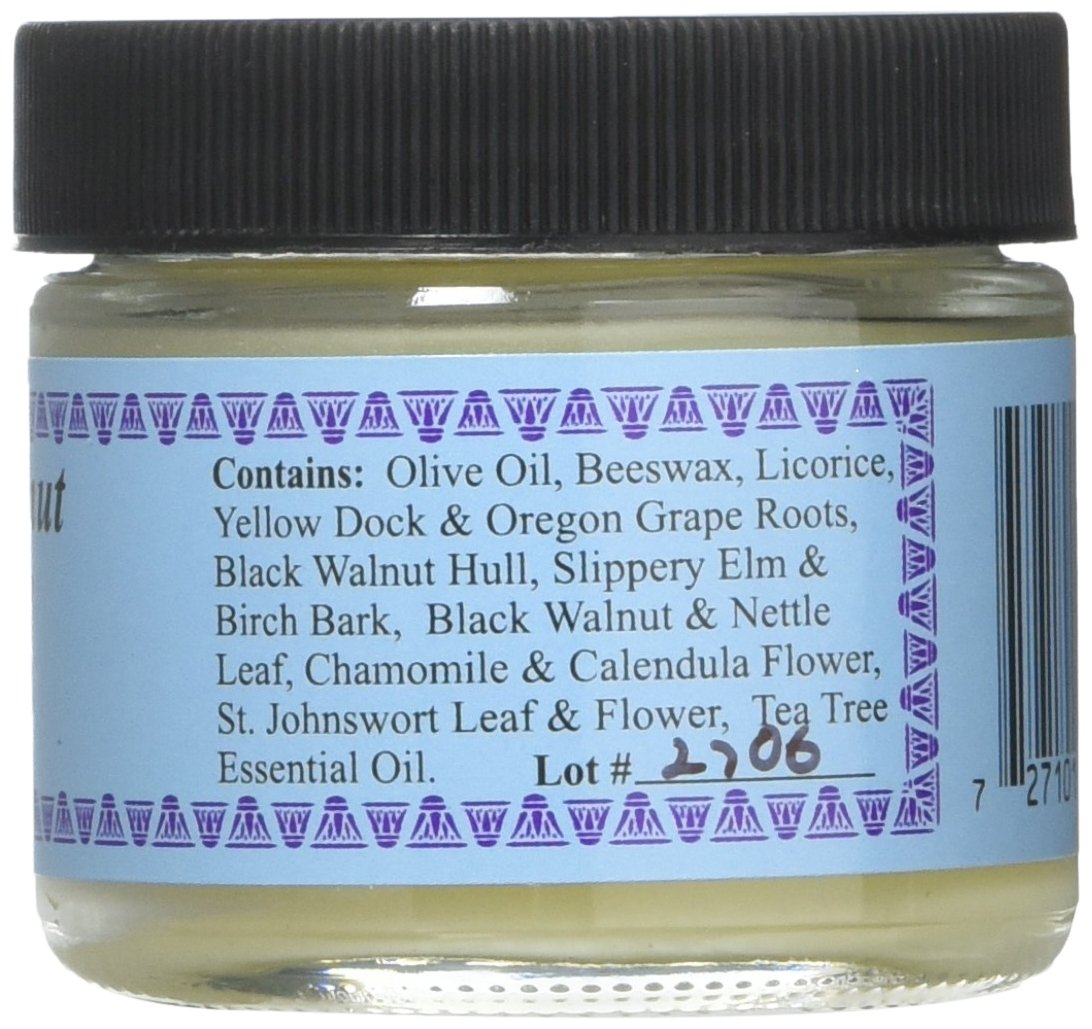 Wiseways Herbals Black Walnut-Tea Tree Salve 2 Oz. : Health & Household