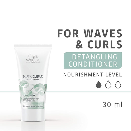 Wella Professionals Nutricurls Cleansing Conditioner For Waves Nourish And Define Wavy Hair