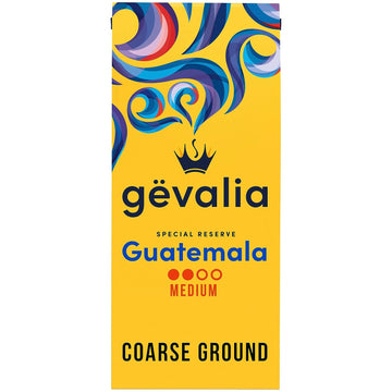 Gevalia Special Reserve Guatemala Single Origin Medium Roast Coarse Ground Coffee (10 oz Bag)