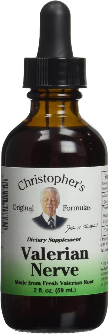 Valerian Nerve Formula (Wild Lettuce & Valerian Extract) Dr. Christopher  Liq