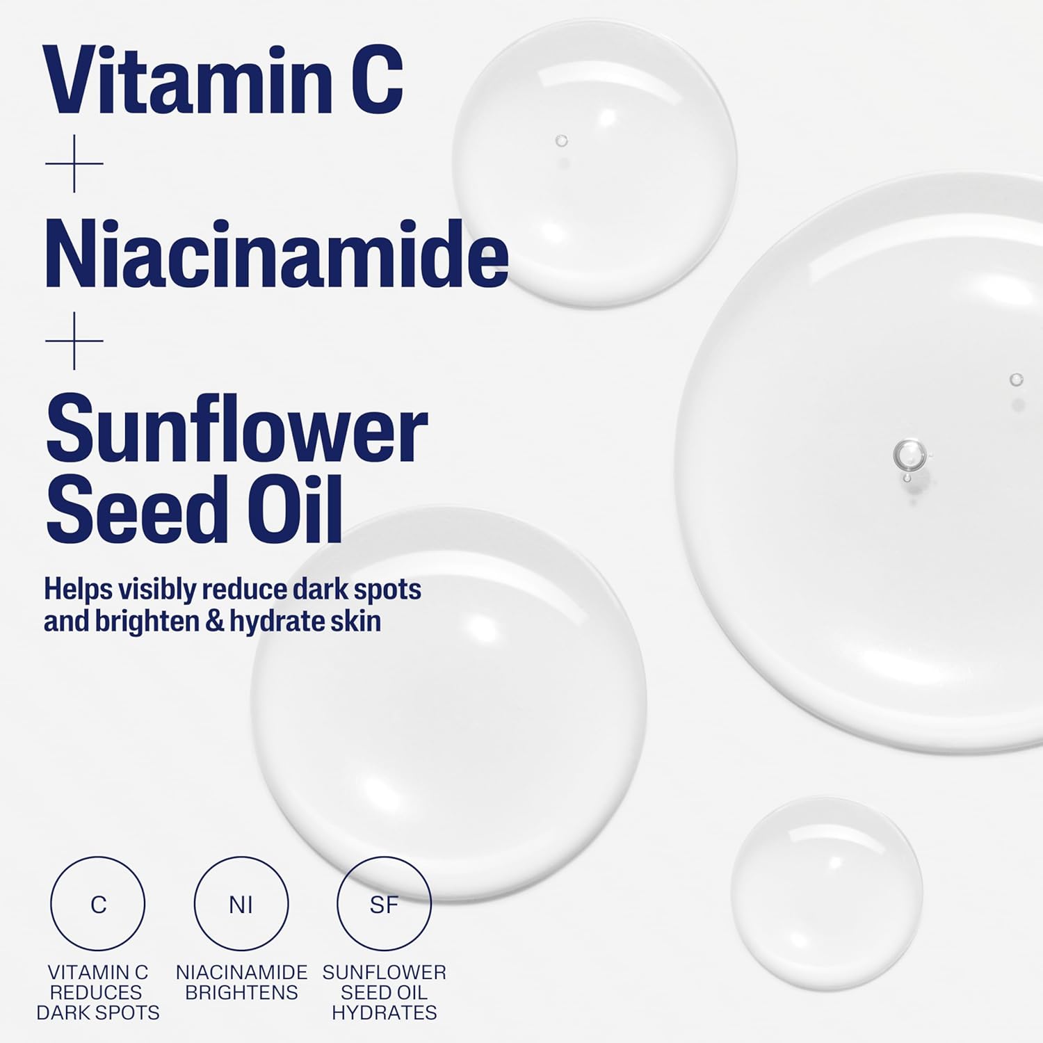 Cetaphil Vitamin C Serum, Visibly Reduces Look Of Dark Spots And Hyperpigmentation, Formulated With Niacinamide, Designed For Sensitive Skin, Fragrance Free, Dermatologist Tested, 1Oz : Beauty & Personal Care
