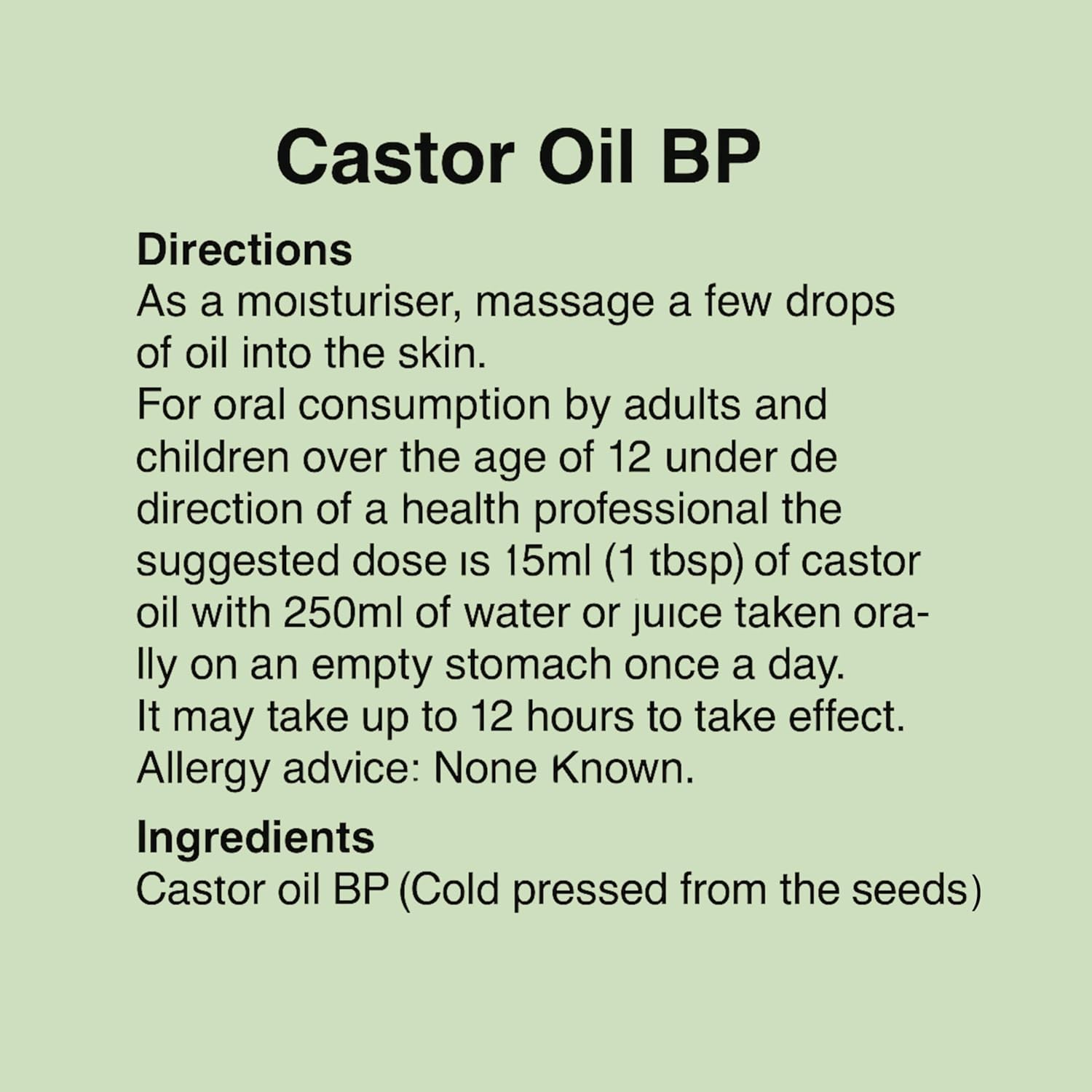 Cold Pressed Castor Oil by Power Health | 250ml 100% Pure Castor Oil in Glass Bottle for Dry Skin | Food Grade - Cold Pressed suitable for Vegetarians and Vegans : Amazon.co.uk: Health & Personal Care