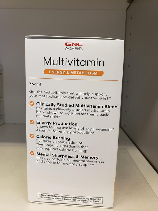 Gnc Women'S Multivitamin Energy & Metabolism - Twin Pack