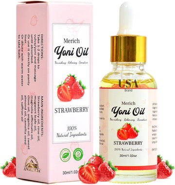 Merich Natural Yoni Oil | Feminine Yoni Detox Oil | Restores Ph Balance For Women | Eliminates Odor | Natural Vaginal Tightening And Gentle Cleansing (Jasmine)