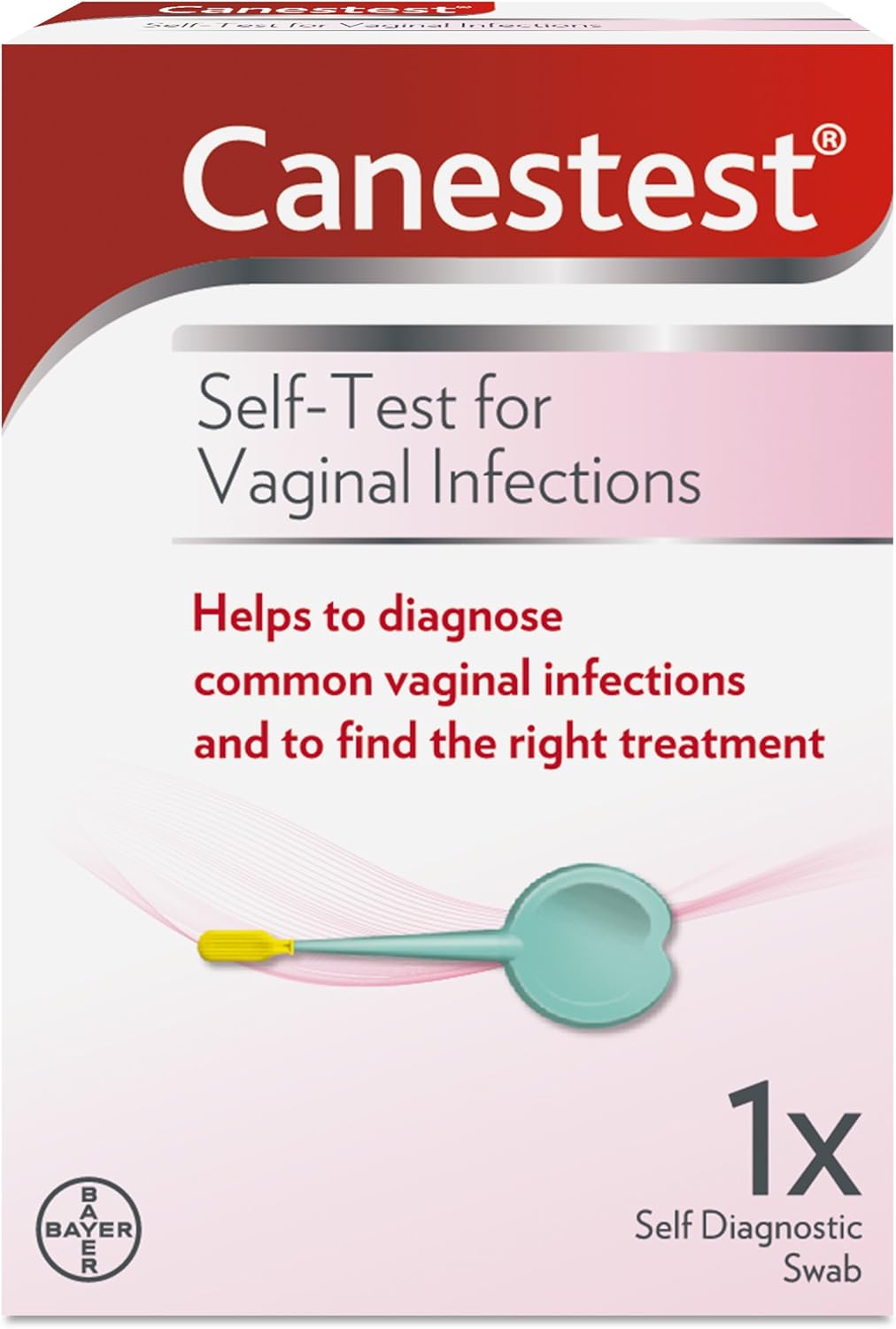 Canesten Canestest Self Test for Common Vaginal Infections, Helps to Diagnose Bacterial Vaginosis