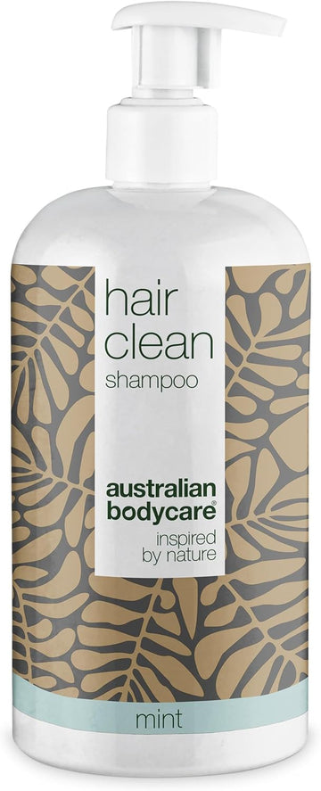 Shampoo 500 Ml Mint With 4-Terpineol, Known From Tea Tree Oil – Anti Dandruff - For Itchy, Flaky, Dry Scalp - Psoriasis & Eczema Care - Scalp Pimples