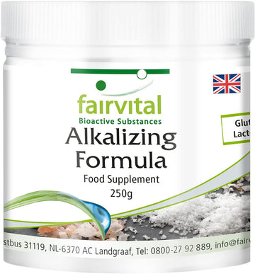 Fairvital | Alkaline powder - with calcium and magnesium - VEGAN - 250g