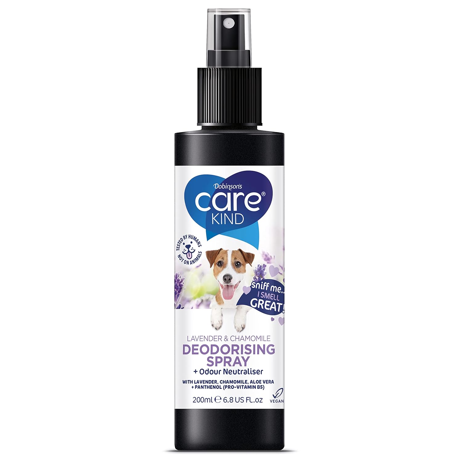 Carekind Lavender & Chamomile Dog Perfume - Dog Spray With Spray Pump, Vegan Dog Cologne Is A Dog Deodoriser Spray. Dog Perfume Spray Dog Deodorant : Pet Supplies