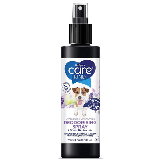 Carekind Lavender & Chamomile Dog Perfume - Dog Spray With Spray Pump, Vegan Dog Cologne Is A Dog Deodoriser Spray. Dog Perfume Spray Dog Deodorant : Pet Supplies