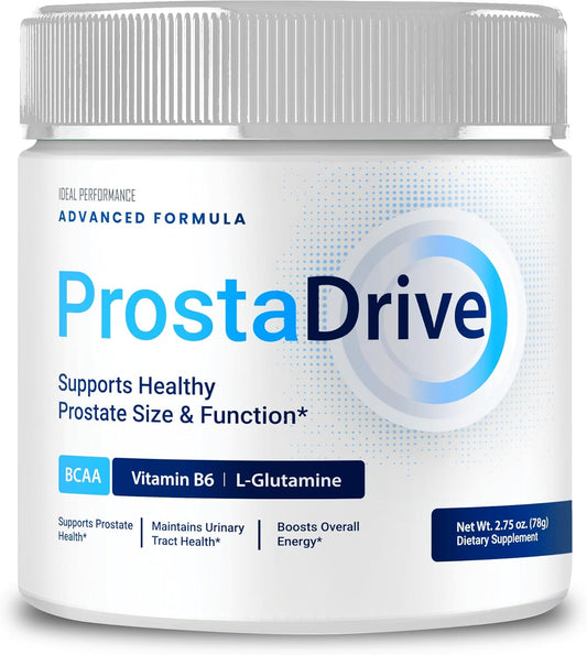 Prosta Drive Powder Advance Formula - Maximum Strength, Prostadrive Supplement Official Formula With Vitamin A, Vitamin C, Vitamin D, Zinc, Chromium, Prostadrive Powder Reviews (1 Pack) : Health & Household