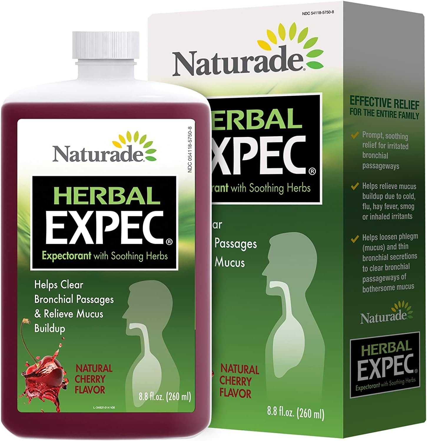 Naturade Herbal Expectorant (Expec) – 8.8 Fl Oz