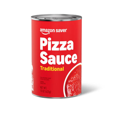 Amazon Saver, Traditional Pizza Sauce, 15 Oz (Previously Happy Belly, Packaging May Vary)