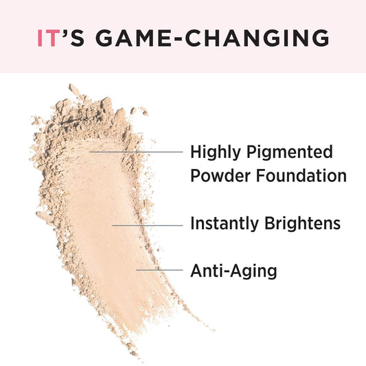 It Cosmetics Celebration Foundation Illumination - Full-Coverage, Anti-Aging Powder Foundation - Blurs Pores, Wrinkles & Imperfections - 0.3 Oz