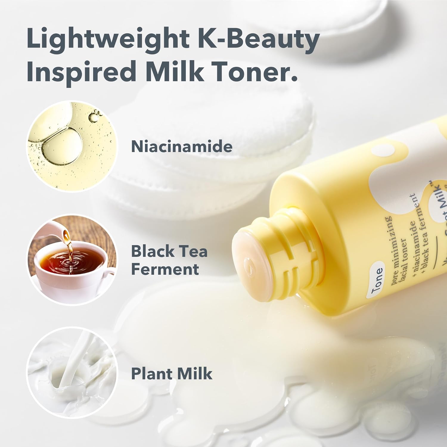 Beekman 1802 Oily + Combination Skin 3-Step Kit - Non-Comedogenic - Travel Size - Cleanses & Improves Skin Barrier - With Biomilk, 1% Heptapeptide & 2% Niacinamide - Good For Sensitive Skin : Beauty & Personal Care