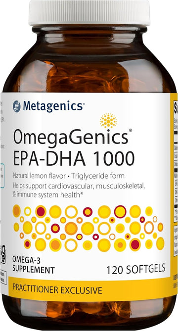 Metagenics OmegaGenics EPA-DHA 1000mg - Daily Omega 3 Fish Oil Supplem