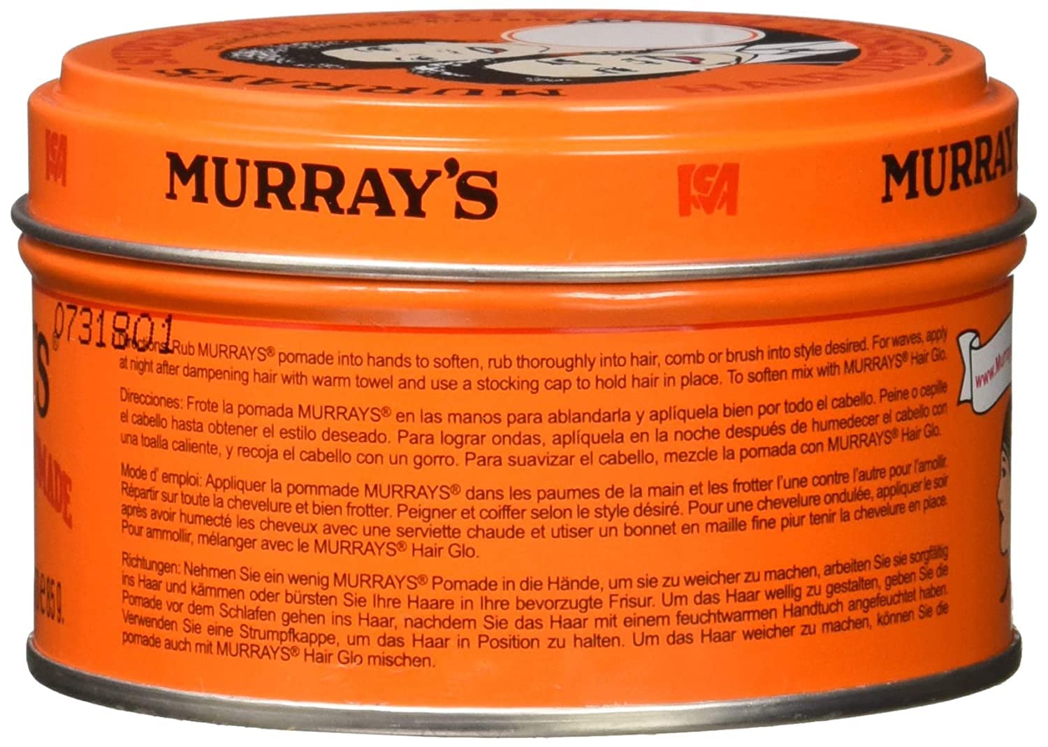 Murray'S Superior Hair Dressing Pomade, 3Oz - 3 Pieces : Beauty & Personal Care