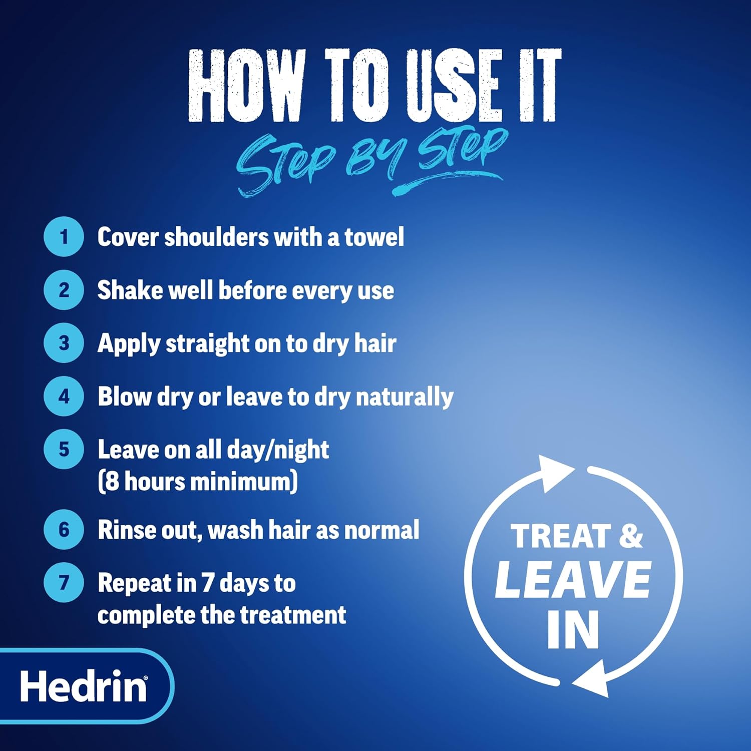 Hedrin Treat and Go Leave-In Mousse, Fast, No Fuss Lice and Nit Treatment, Kills Head Lice and Eggs, 4 Treatments, Clinically Tested, Suitable for Adults and Children, 100ml : Amazon.co.uk: Beauty