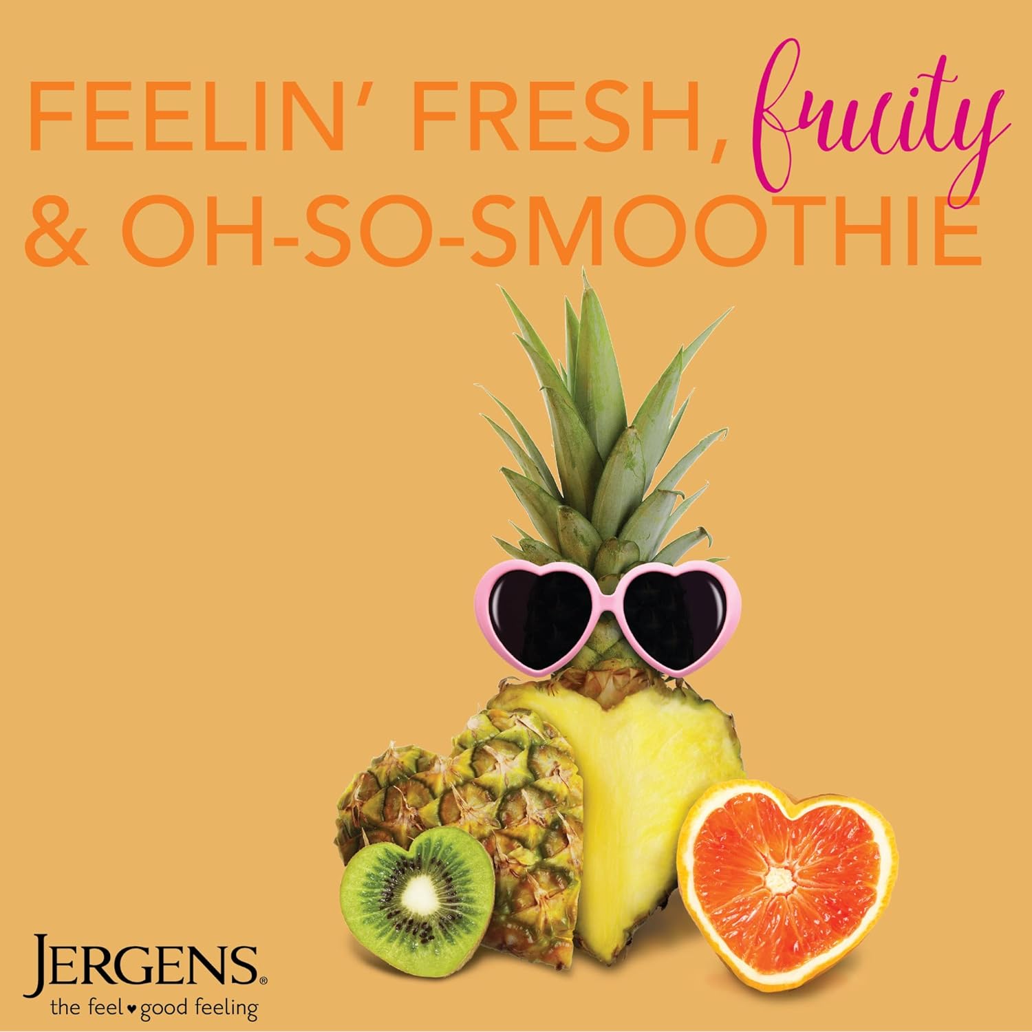 Jergens Skin Smoothie Body Lotion, Cucumber & Melon Scented Moisturizer, 24hr Hydration, Dye Free Formula, 10 Fl Oz (Pack of 3) : Beauty & Personal Care