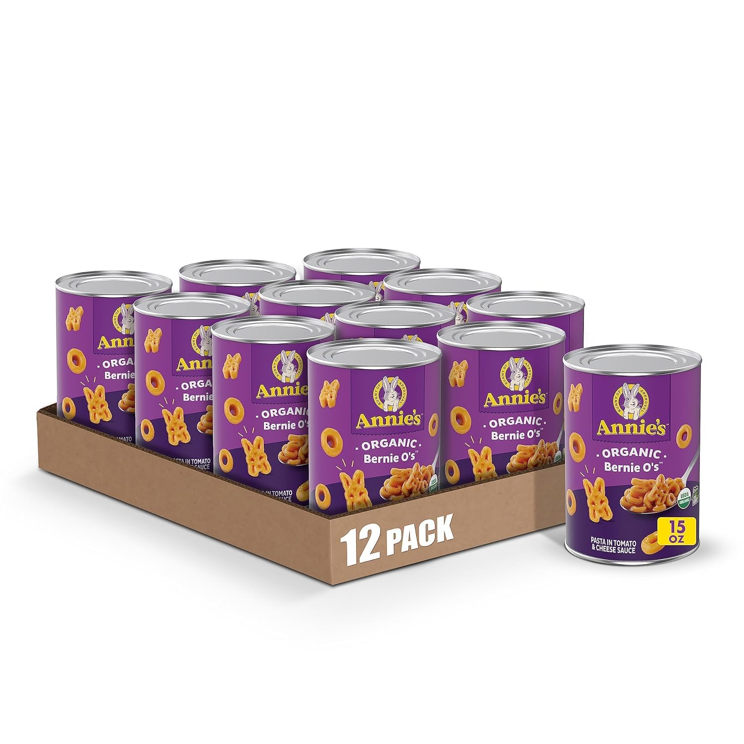 Annie'S Homegrown Canned Meal - Bernieo'S - 15 Oz