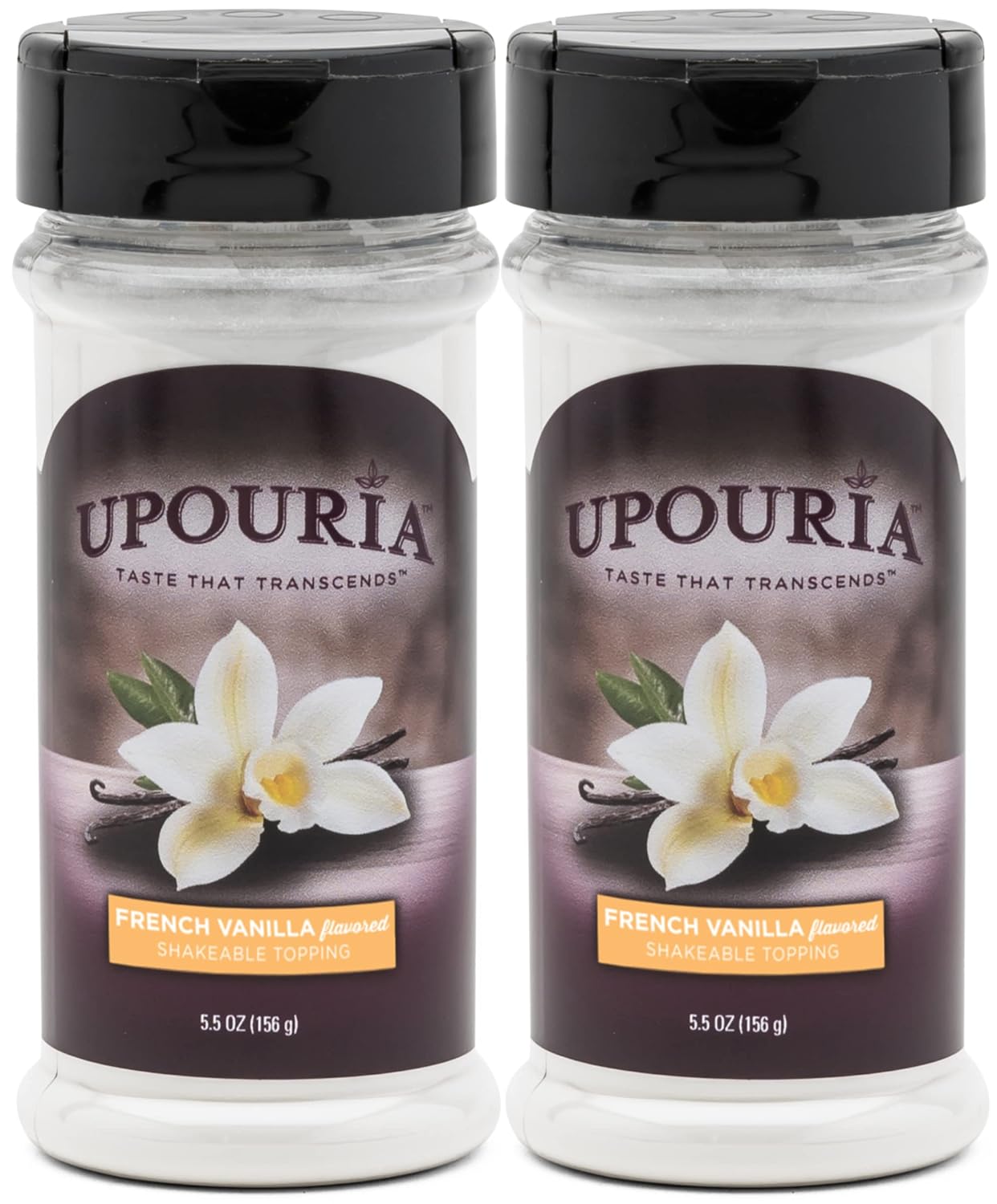 Upouria French Vanilla Flavored Shakeable Topping - (Pack of 2)