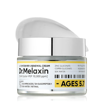 Oyster Pep3 Renewal Cream | Daily Anti-Aging Face Moisturizer, Skin Elasticity & Reduce Wrinkle, 50Ml,1.69 Fl Oz