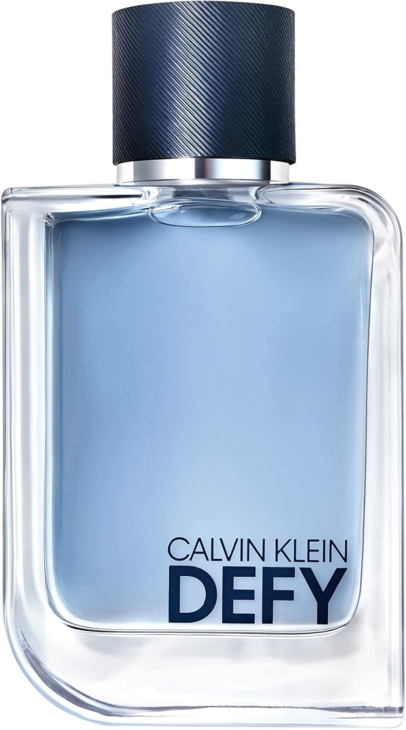 Calvin Klein Defy - Eau De Toilette For Men - Woody Fragrance With Notes Of Bergamot, Lavender Absolute And Vetiver Oil - Medium Longevity - 100Ml
