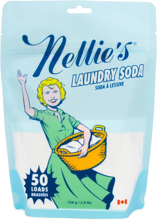 Nellie's Wow Stick Stain Remover Bundle - 3 Wow Stick Stain Removers with 15 Load Laundry Soda