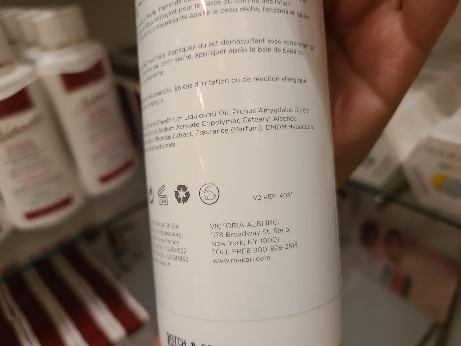 Makari Bebe Cleansing Milk (1000Ml) | Baby Body Wash And Dry Skin Softening Solution | Helps Soothe Irritation | Gentle On Infants 3 Months And Older | Recommended For Delicate And Sensitive Skin : Baby
