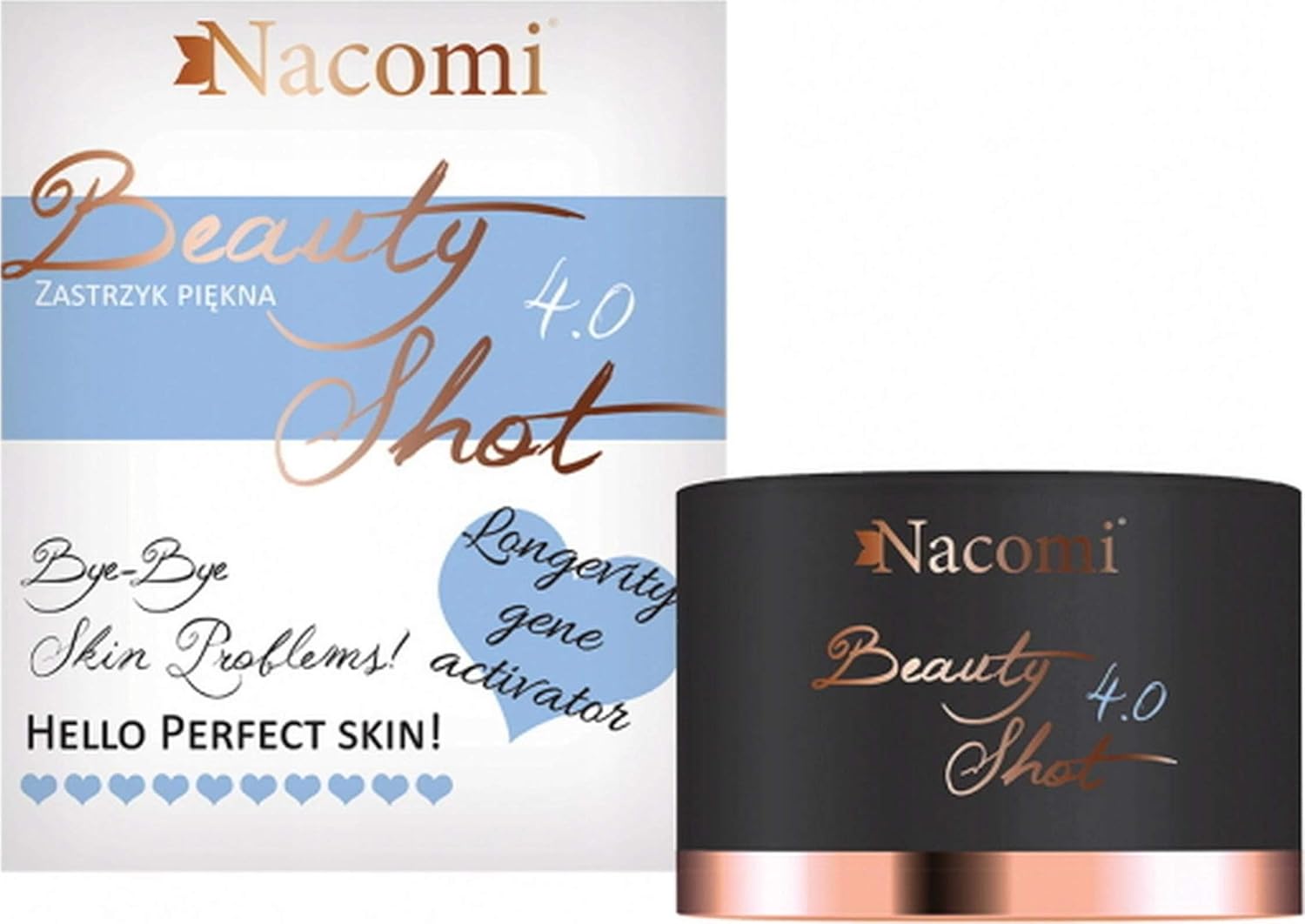 Nacomi Natural Beauty Shot 4.0 Serum Face Cream 30Ml