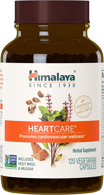 Himalaya Heartcare For Daily Wellness, 720Mg, 120 Capsules, 1 Month Supply