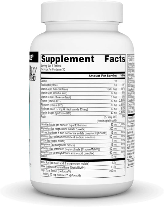 Source Naturals Fibro-Response Bio-Aligned Malic Acid & Msm,90 Tablets
